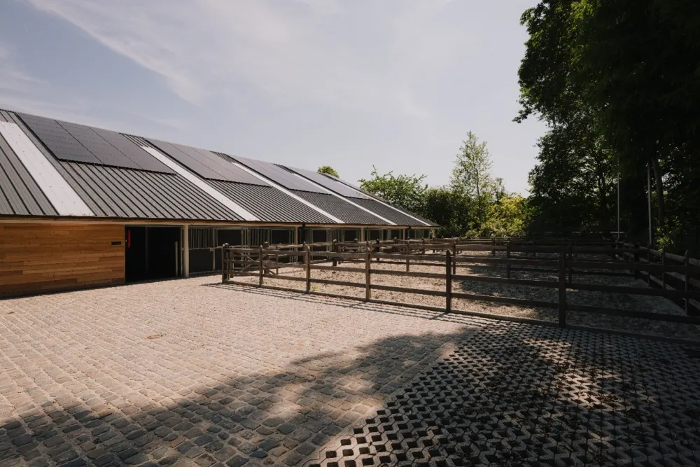 Op landgoed De Baian zijn trainingsfaciliteiten