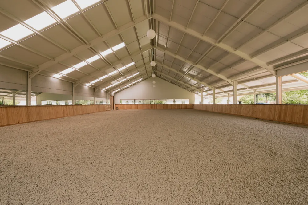 Op landgoed De Baian zijn trainingsfaciliteiten