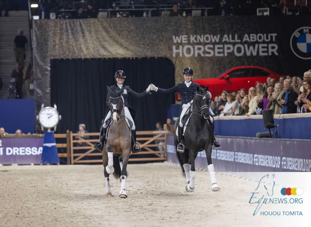 Justin Verboomen en Larissa Pauluis Jumping Mechelen Grote Prijs Justin Verboomen en Larissa Pauluis Jumping Mechelen Grote Prijs